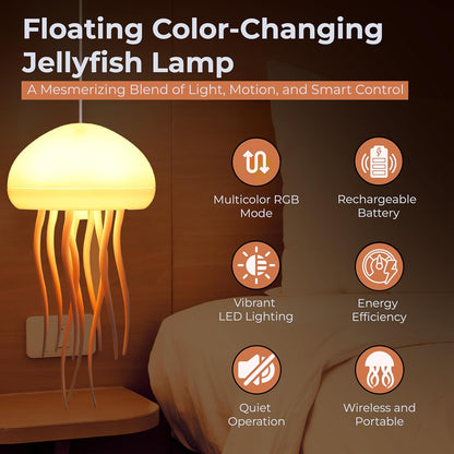 Jellyfish Mood 3D Lamp