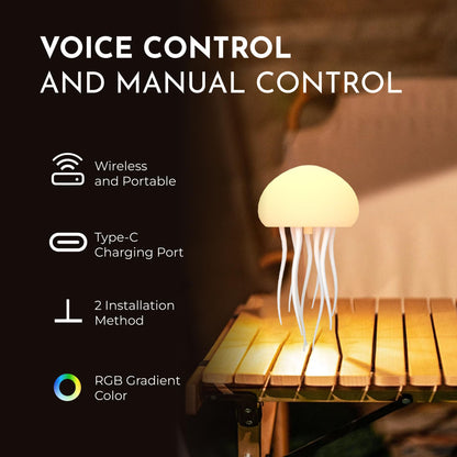 Jellyfish Mood 3D Lamp
